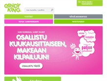 Tablet Screenshot of candyking.fi